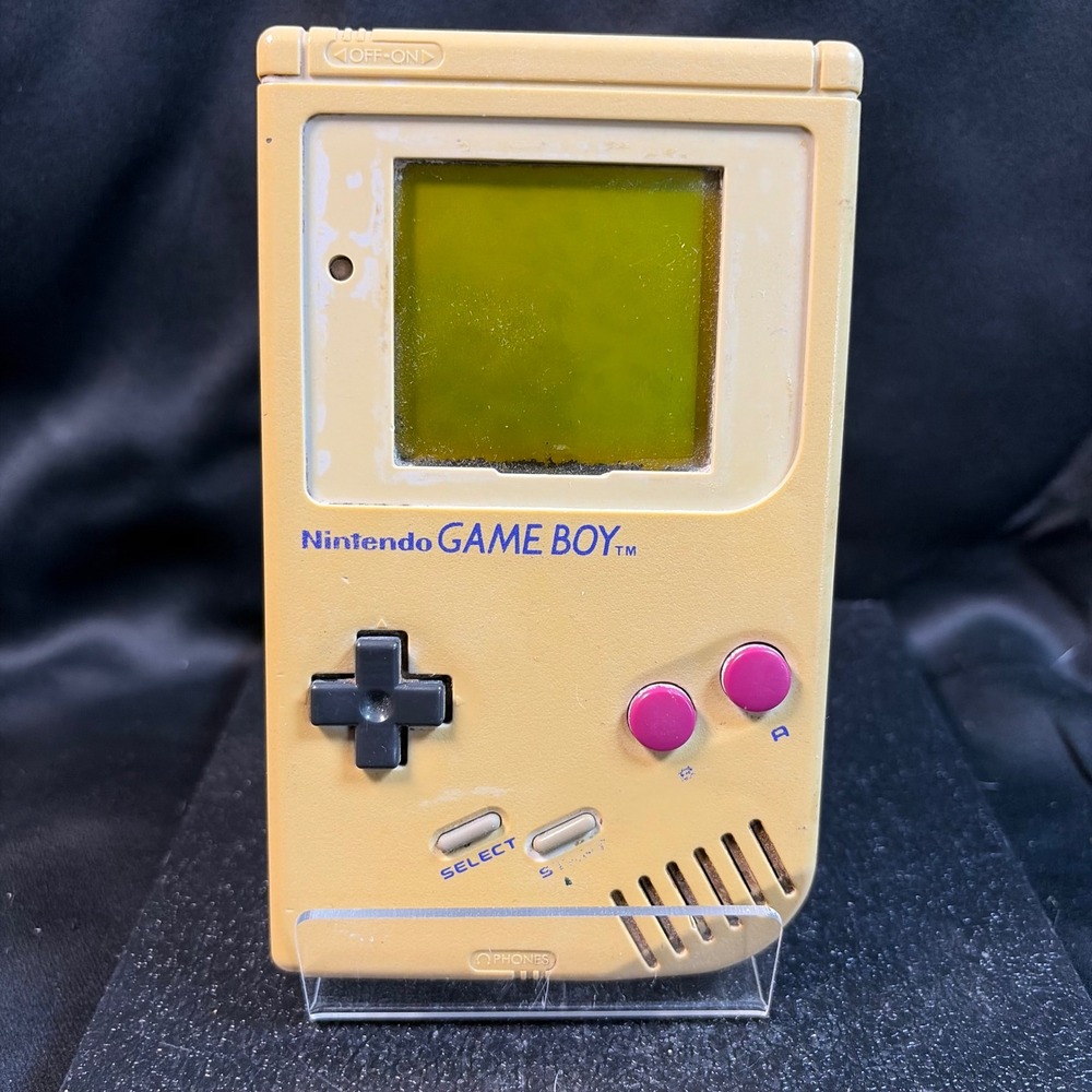 Nintendo Game Boy DMG-01 1989 Handheld Console Grey Tetris Game Japan Vintage